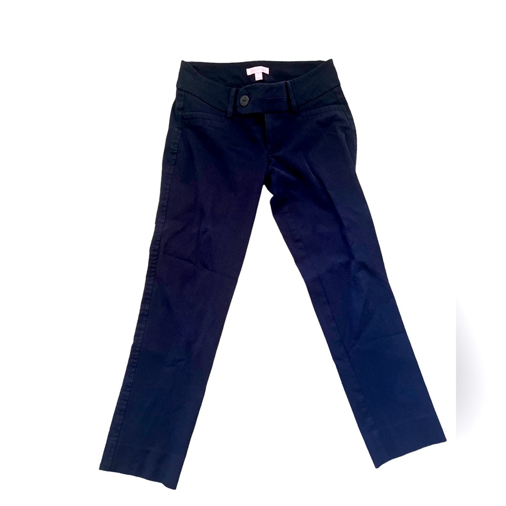Lilly Pulitzer woman’s navy stretchy pants size 0 x small